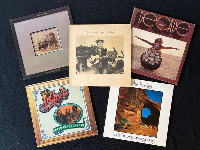 Neil Young & Related - 5 Albums - Diverse titels - LP albums, Cd's en Dvd's, Vinyl Singles