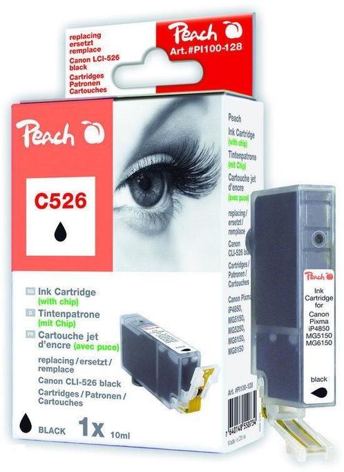 Peach C526 - Inktcartridge / Zwart, Computers en Software, Printers, Verzenden