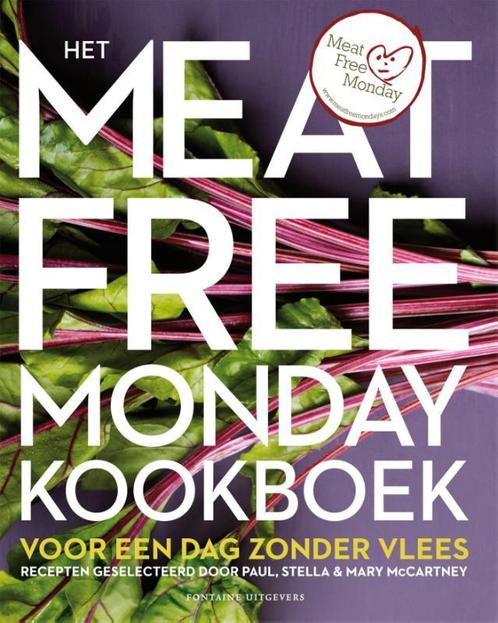 Het meat free monday kookboek 9789059564190 P. Mccartney, Boeken, Kookboeken, Gelezen, Verzenden
