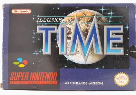 MarioSNES.nl: Illusion of Time Compleet - iDEAL!, Spelcomputers en Games, Games | Nintendo Super NES, Gebruikt, Ophalen of Verzenden