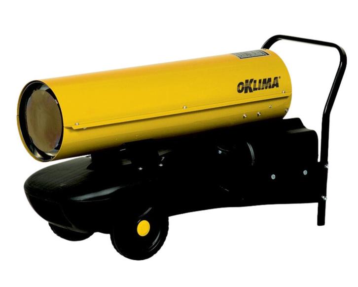 Oklima SD130 heteluchtkanon, Zakelijke goederen, Machines en Bouw | Overig, Ophalen of Verzenden