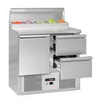 GGM Gastro | Saladette Compact ECO - 900x700mm - met 1-deurs, Verzenden, Nieuw in verpakking, Overige typen
