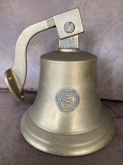 Scheepsbel - Messing - Stena Line, Antiek en Kunst, Curiosa en Brocante