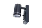 Integral buiten wandlamp zwart met sensor IP54 voor 1x GU..., Ophalen of Verzenden, Nieuw