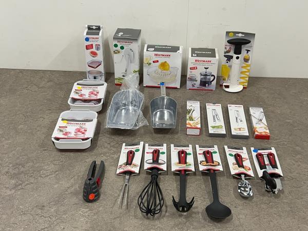 Veiling - Westmark keukenaccessoires set 20-delig, Huis en Inrichting, Keuken | Keukenbenodigdheden