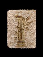sculptuur, Frammento Colonna Greca - 25 cm -