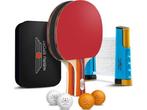 Veiling - Nibiru Sport Tafeltennis Set met 2 Houten Batjes,, Sport en Fitness, Tafeltennis, Nieuw
