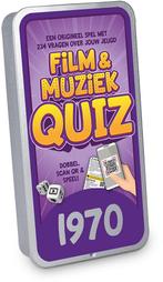 Film & Muziek Quiz - 1970 | Miko Products - Kaartspellen, Hobby en Vrije tijd, Gezelschapsspellen | Kaartspellen, Verzenden, Nieuw