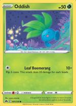 Oddish 001/159 Crown Zenith, Hobby en Vrije tijd, Verzamelkaartspellen | Pokémon, Losse kaart, Nieuw, Foil, Ophalen of Verzenden