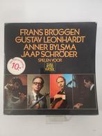 Frans Bruggen, Gustav Leonhardt, Anner Bylsma, Jaap Schröder, Ophalen of Verzenden, Zo goed als nieuw