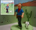 Moulinsart - Scène cube – Tintin en Amérique - Tintin et, Nieuw
