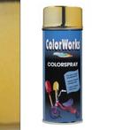 Colorworks Spuitbus Goud 400 ML, Nieuw, Verzenden