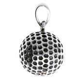 Zilveren Voetbal massief kettinghanger, Sieraden, Tassen en Uiterlijk, Kettinghangers, Verzenden, Nieuw