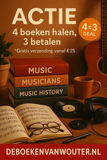Boeken over muziek 4 halen 3 betalen – gratis verzending beschikbaar voor biedingen