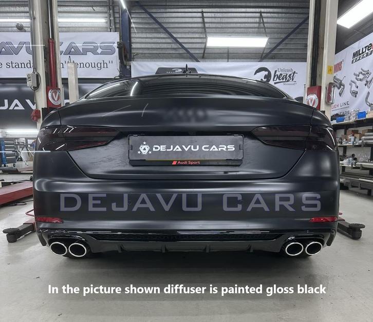 S5 Look Diffuser voor Audi A5 B9 F5 S line, Auto diversen, Tuning en Styling, Ophalen of Verzenden