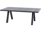 Siena Garden Tirana Eettafel 200x100cm Antraciet - Hout, Ophalen of Verzenden, Nieuw