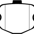 EBC 06-08 Chevrolet Corvette (C6) 7.0 (Z06) Redstuff Rear, Ophalen of Verzenden, Nieuw