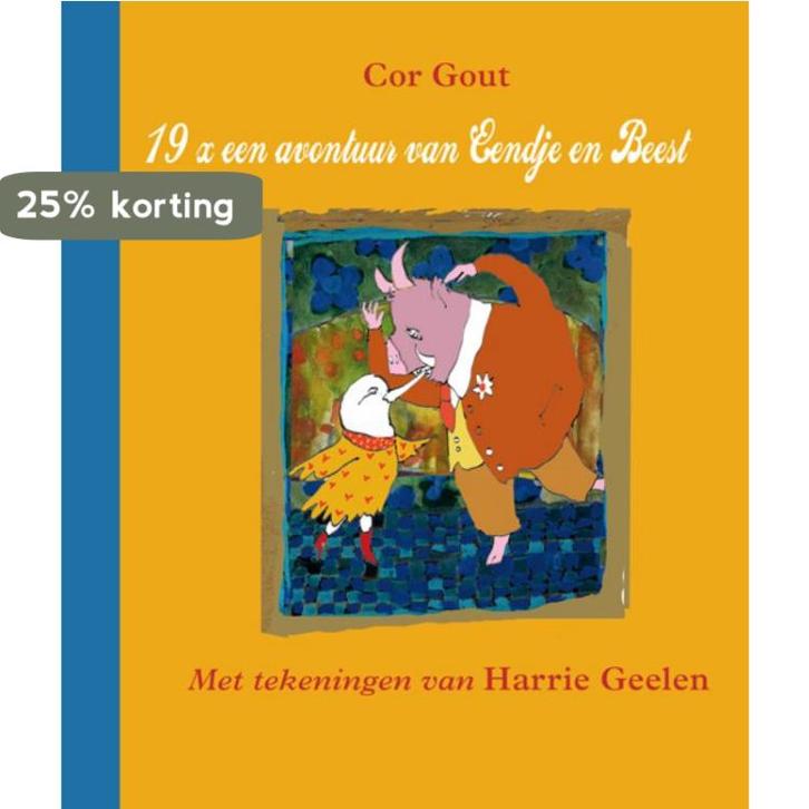 19 x een avontuur van Eendje en Beest 9789493214507 Cor Gout, Boeken, Romans, Zo goed als nieuw, Verzenden