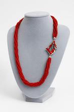 Koraal - Zilver - Halsketting, Verzamelen, Mineralen en Fossielen