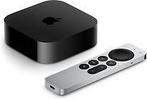 Apple TV 4K 128GB [wifi + ethernet, model 2022] zwart, Audio, Tv en Foto, Mediaspelers, Gebruikt, Verzenden
