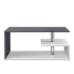 Salontafel Monster 90x50x41cm - wit en donkergrijs, Huis en Inrichting, Tafels | Salontafels, Verzenden, Nieuw