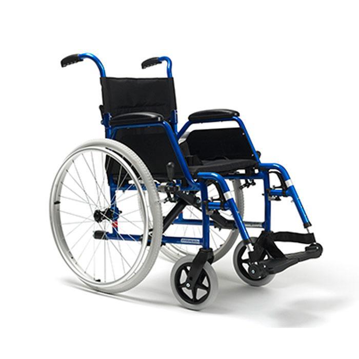 Bobby lichtgewicht opvouwbare rolstoel 24 inch, Diversen, Rolstoelen, Ophalen of Verzenden