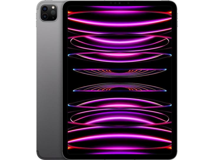 Apple iPad Pro (2022) - Tablet - M2 8-core 256GB Wi-Fi +, Computers en Software, Apple iPads, Zo goed als nieuw, Verzenden