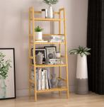 Staand Opbergrek bamboe 123x48x32cm (Meubelen, Interieur), Huis en Inrichting, Kasten | Televisiemeubels, Verzenden, Nieuw