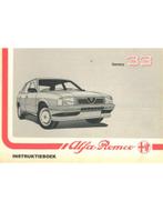 1988 ALFA ROMEO 33 INSTRUCTIEBOEKJE NEDERLANDS, Auto diversen, Handleidingen en Instructieboekjes