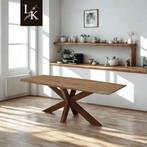 Landelijk Klassiek - Deens ovaal - eettafel Benløse - Teak, Huis en Inrichting, Nieuw, Overige vormen, Teakhout, Landelijk, klassiek, modern, vintage
