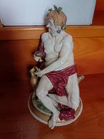 Capodimonte - G.Cappè - sculptuur, Satiro Bacchico - 27 cm -