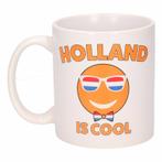 Nederland beker / mok met Holland is Cool print 300 ml - O.., Huis en Inrichting, Nieuw, Ophalen of Verzenden