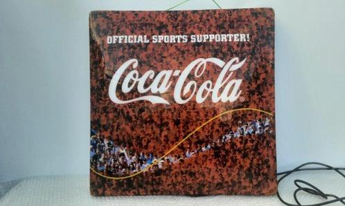 Coca-Cola - Lichtbord - kunststof, Antiek en Kunst, Antiek | Wandborden en Tegels