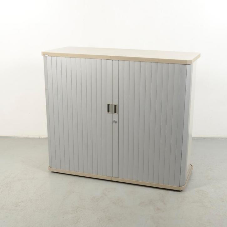 Roldeurkast Gispen Octa - Aluminium - 103 x 120,50 cm -, Huis en Inrichting, Kasten | Roldeurkasten en Archiefkasten, Ophalen of Verzenden