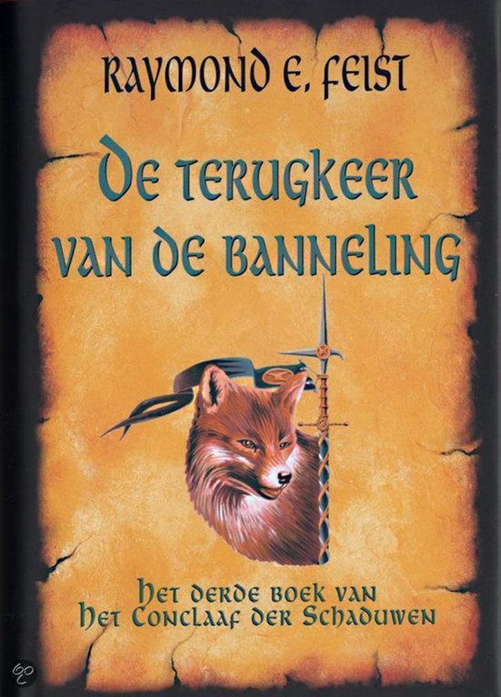 De terugkeer van de banneling / Het conclaaf der schaduwen /, Boeken, Fantasy, Zo goed als nieuw, Verzenden