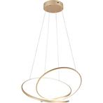 LED Hanglamp - Trion Alvin - 52W - Aanpasbare Kleur -, Huis en Inrichting, Lampen | Hanglampen, Ophalen of Verzenden, Nieuw, Metaal