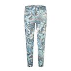Cambio • Stella pantalon pop art • 36, Kleding | Dames, Broeken en Pantalons, Nieuw, Blauw, Maat 36 (S), Cambio