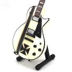 Miniatuur Gibson Les Paul Iron Cross gitaar gratis standaard, Ophalen of Verzenden, Nieuw, Pop, Beeldje of Miniatuur