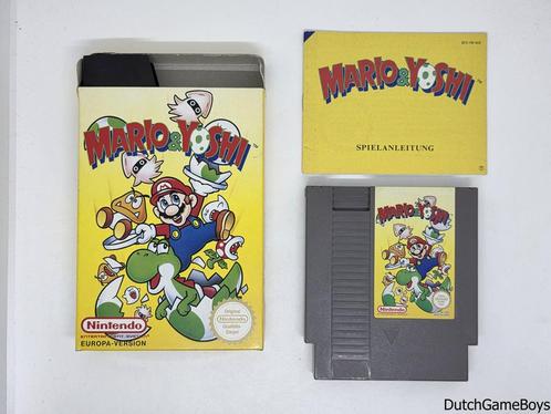 Nintendo Nes – Mario & Yoshi - NOE, Spelcomputers en Games, Games | Nintendo NES, Gebruikt, Verzenden