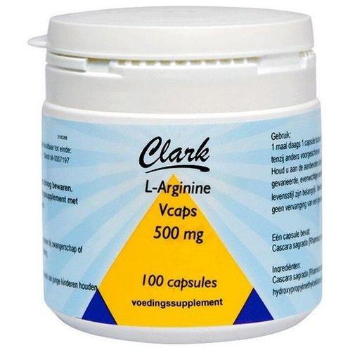 L-Arginine Clark 100 V-caps, Diversen, Braces, Verzenden