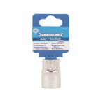 Silverline Zeskantige metrische dop - 19 mm - chroom vana..., Doe-het-zelf en Verbouw, Gereedschap | Handgereedschap, Ophalen of Verzenden