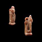 Oud-Egyptisch Kornalijn Amulet van de Moeder-Godin Hathor