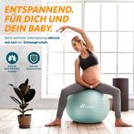 Tresko Fitness bal - Yoga bal - Pilates bal - 65cm - Mintgro, Verzenden, Nieuw