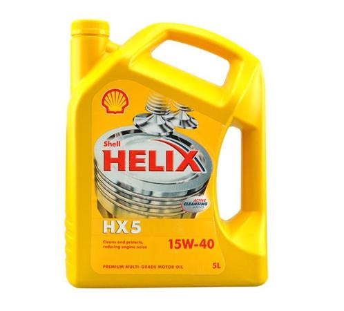 Shell Helix HX5 15w40 5Liter, Auto diversen, Onderhoudsmiddelen, Ophalen of Verzenden