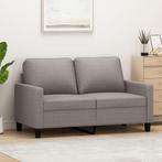 vidaXL Tweezitsbank 120 cm stof taupe, Huis en Inrichting, Banken | Bankstellen, Verzenden, Minder dan 150 cm, Stof, Nieuw