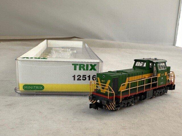Minitrix N - 12516 - Modeltrein (1) - diesellocomotief MAK, Hobby en Vrije tijd, Modeltreinen | N-Spoor