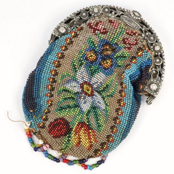 Beugelbeurs - circa 1840 - Portemonnee, Antiek en Kunst, Antiek | Goud en Zilver