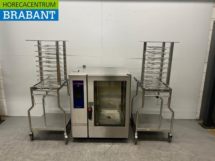 RVS Eloma Genius MT 10-11 combisteamer steamer oven 380V, Zakelijke goederen, Horeca | Keukenapparatuur, Gebruikt, Ophalen of Verzenden