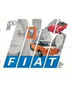 1970 FIAT 850 BROCHURE ENGELS (USA), Nieuw, Author