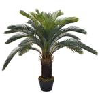 vidaXL Kunstplant met pot cycaspalm 90 cm groen, Verzenden, Nieuw
